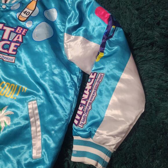 Headgear Classics Don’t Be a Menace Loc Dog Satin Jacket 90s Movie 5XL 33x31 - Picture 4 of 7